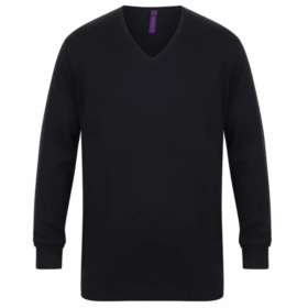 Henbury 12 gauge v-neck jumper