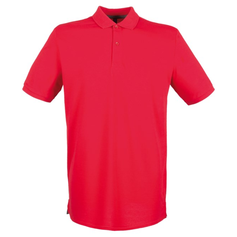 Henbury Micro-fine piqué polo shirt