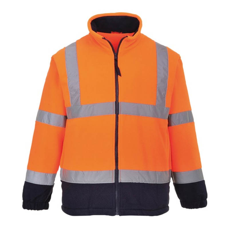 Portwest Hi-vis mesh-lined fleece
