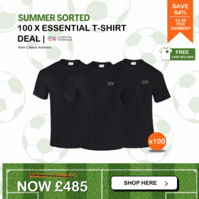100 x Essential T-Shirts Deal