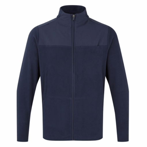 'Agility' men's panelled fleece jacket