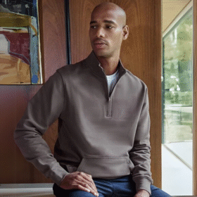 Kustom Kit Pique 1/4 Zip Sweatshirt