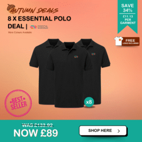 8 x Essential Polo Shirt Deal
