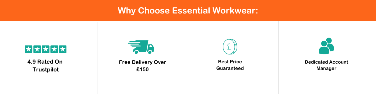 Essential workwear selling points