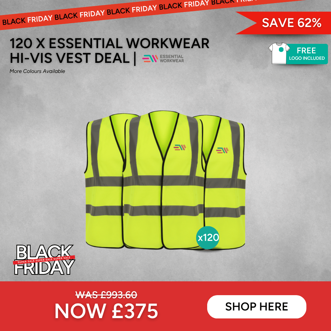branded hi vis vests