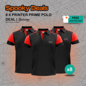8 x Printer Prime Polo Shirt Deal