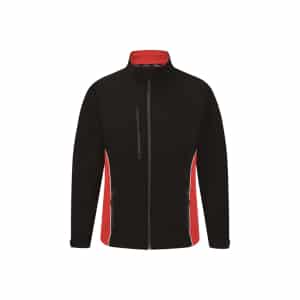 Silverstone Softshell Jacket_ Black-Red
