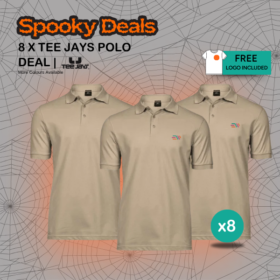 8 x Tee Jays Stretch Polo Shirt Deal