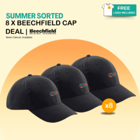 8 x Beechfield Cap Deal