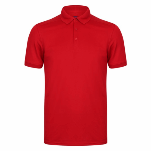 Henbury Stretch polo shirt with wicking finish (slim fit) 4 Henbury Stretch polo shirt with wicking finish (slim fit)