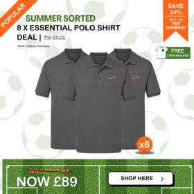 8 x Essential Polo Shirt Deal