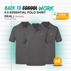 8 x Essential Polo Shirt Deal