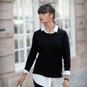 Nimbus Brighton Round Neck Knit Sweatshirt – Ladies