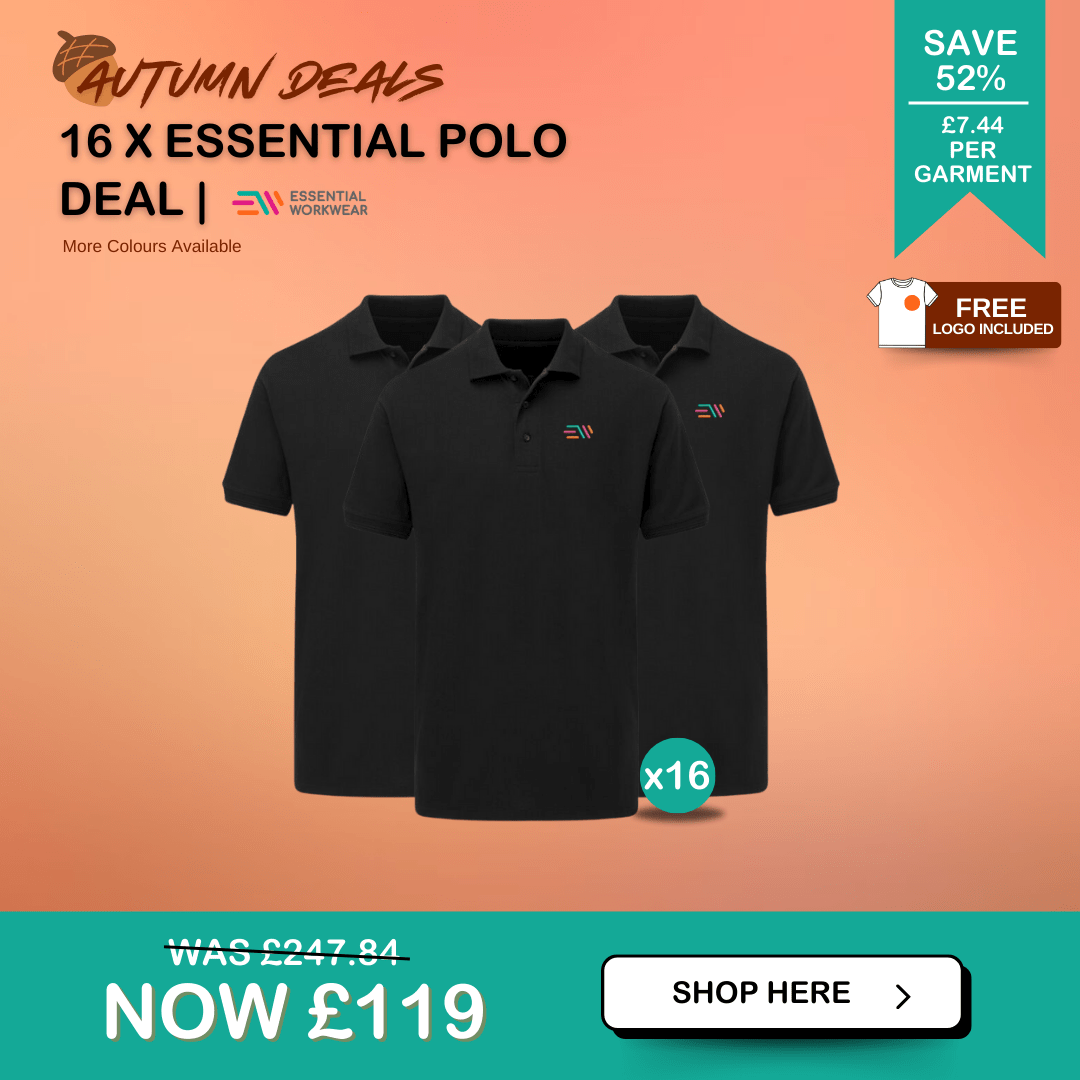 16 x Essential Polo Shirt Deal
