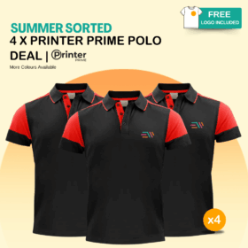 4 x Printer Prime Polo Deal
