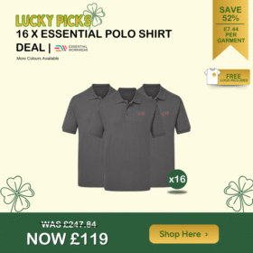 16 x Essential Polo Shirt Deal