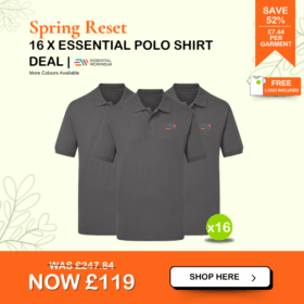 16 x Essential Polo Shirt Deal