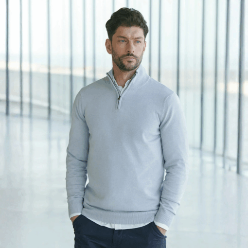 Henbury quarter zip jumper 6 Henbury quarter zip jumper