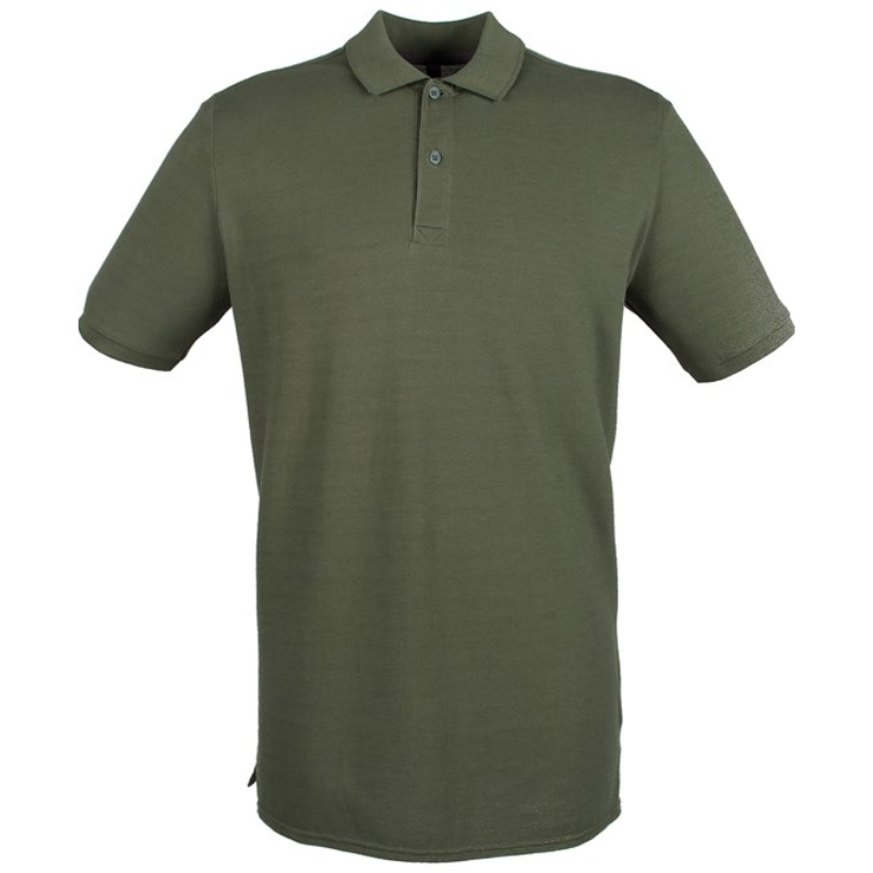 Henbury Micro-fine piqué polo shirt