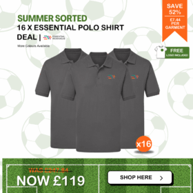 16 x Essential Polo Shirt Deal