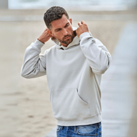 Tee Jays Unlabeled Heavy Hooded Sweatshirt