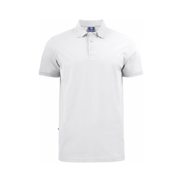 642021 White - Pro-Job Pique Polo Shirt