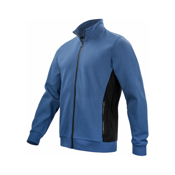 642129 Sky Blue Side - Pro Job Full-Zip Sweatshirt