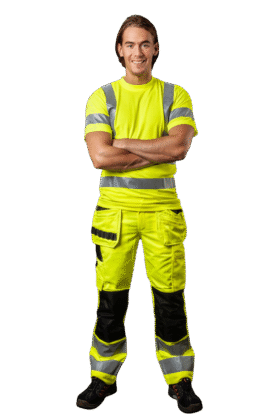 ProJob Hi Vis T-Shirt EN ISO 20471 CLASS 3/2