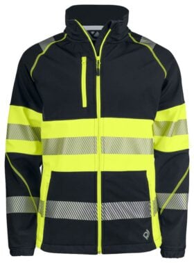 ProJob Hi-Vis Two-Tone Softshell Jacket EN ISO 20471 CLASS 1