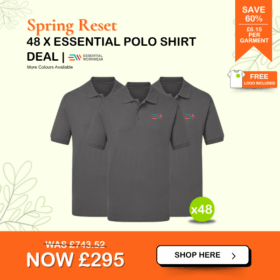 48 x Essential Polo Shirt Deal