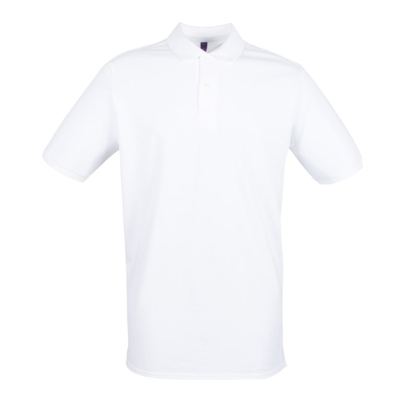 Henbury Micro-fine piqué polo shirt