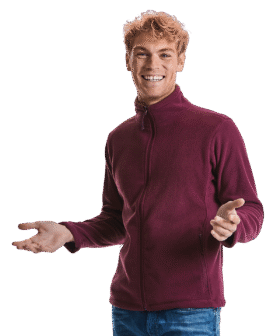 Russell full-zip outdoor fleece
