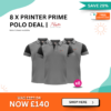8xprinterpolo - 8 x Printer Prime Polo Shirt Deal