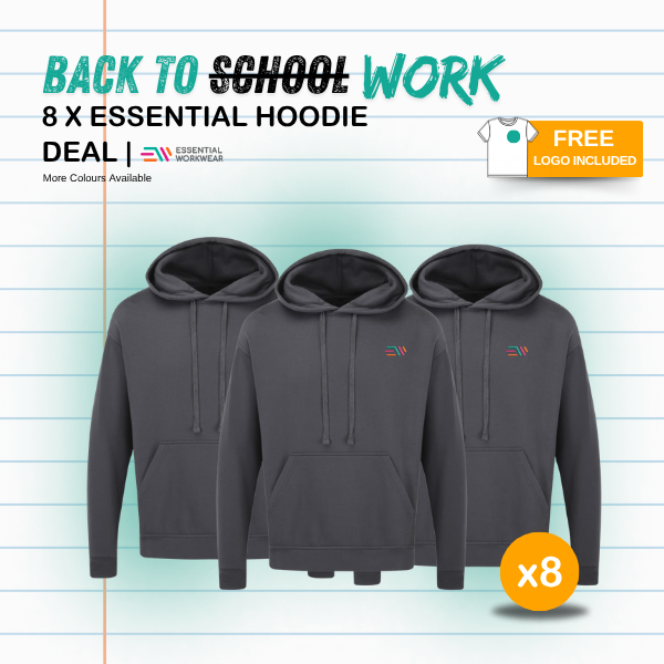 8 x Essential Hoodie Deal 1 8 x Essential Hoodie Deal