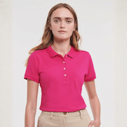 Russell Athletic Women's stretch polo 9 Russell Athletic Women's stretch polo