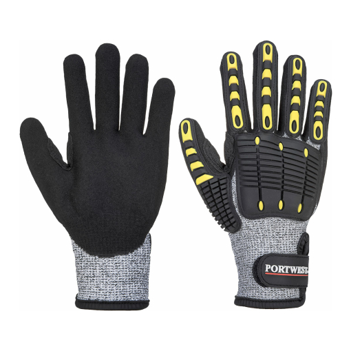 A722G8R - Portwest Anti Impact Cut Resistant Gloves