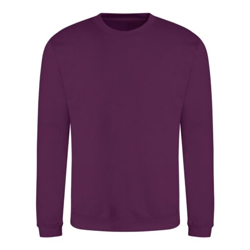 AWDis-Sweatshirt-PLUM