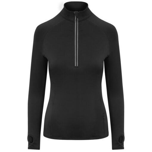 AWDis-Womens-Cool-Flex-long-half-zip-top-JB