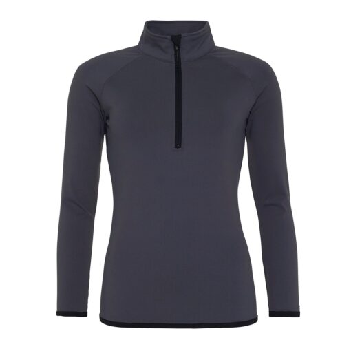 AWDis-Womens-cool-½-zip-sweatshirt-CJB