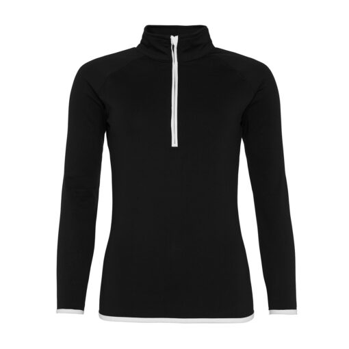 AWDis-Womens-cool-½-zip-sweatshirt-JBAW