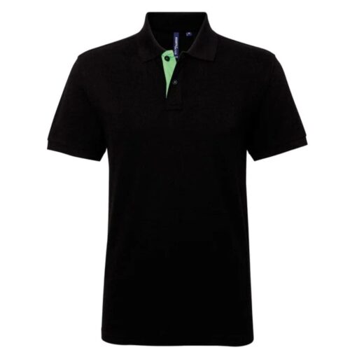 Asquith-Fox-Mens-Classic-Fit-Contrast-Polo-BL