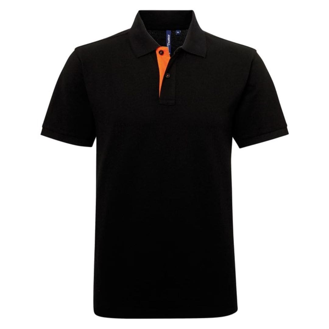 Asquith & Fox Men's Classic Fit Contrast Polo 3 Asquith-Fox-Mens-Classic-Fit-Contrast-Polo-BO