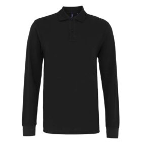 Asquith & Fox Men’s Classic Fit Long Sleeved Polo