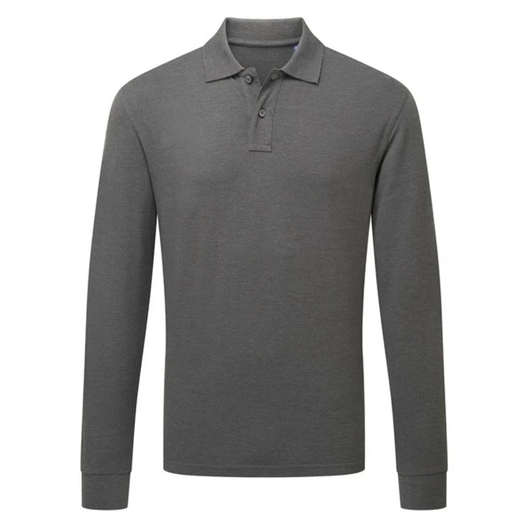 Asquith & Fox Men's Classic Fit Long Sleeved Polo 3 Asquith-Fox-Mens-Classic-Fit-Long-Sleeved-Polo-C