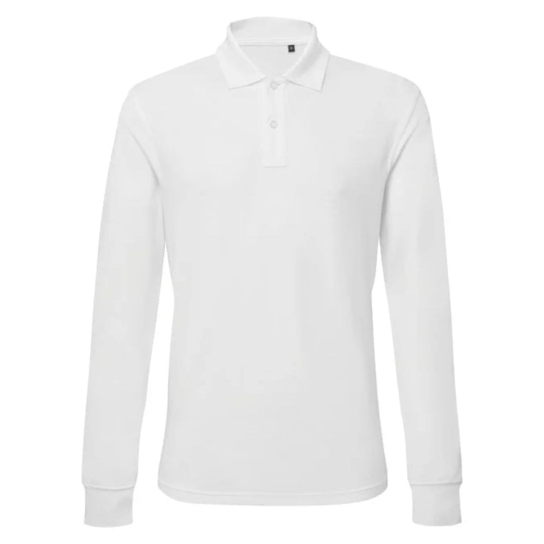 Asquith & Fox Men's Classic Fit Long Sleeved Polo 5 Asquith-Fox-Mens-Classic-Fit-Long-Sleeved-Polo-W