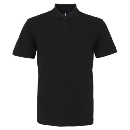 Asquith & Fox Men's Classic Fit Polo 4 Asquith-Fox-Mens-Classic-Fit-Polo-BLK