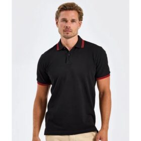 Asquith & Fox Men’s Classic Fit Tipped Polo