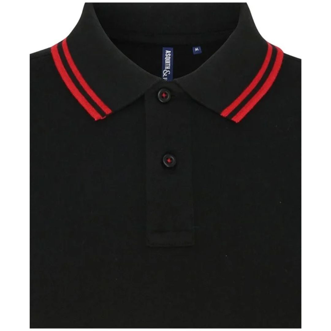 Asquith & Fox Men's Classic Fit Tipped Polo 14 Asquith-Fox-Mens-Classic-Fit-Tipped-Polo-BR