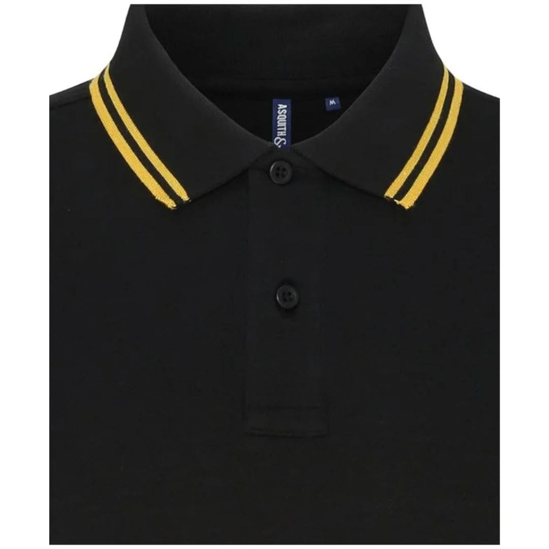 Asquith & Fox Men's Classic Fit Tipped Polo 10 Asquith-Fox-Mens-Classic-Fit-Tipped-Polo-BY