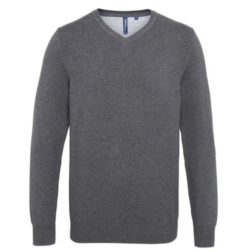 Asquith-Fox-Mens-Cotton-Blend-V-Neck-Sweater-C
